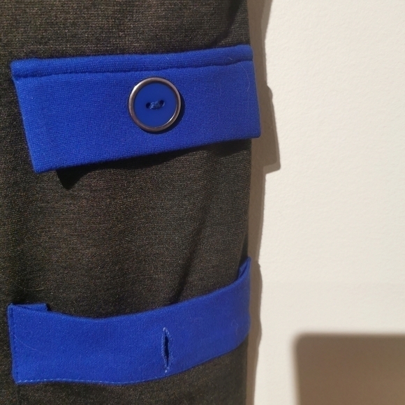 New with tags Amelia small gray blue blazer dress - Picture 4 of 12